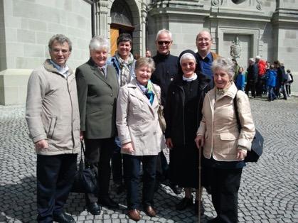 Diözesanwallfahrt nach Einsiedeln Traditionell am ersten Samstag im Mai fand die Landeswallfahrt der Diözese Feldkirch nach Maria Einsiedeln statt.