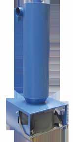 Gruppe D Filteranlagen und Zubehör Vorfiltereinheit SPC Die Vorfiltereinheit SPC wird zur Aufbereitung von Prozeßluft angewandt, die mögliche feuergefährliche Fasern oder Partikel enthält, z.b. aus Polieraufgaben.