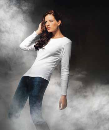 T-Shirt 96% Baumwolle/4% Elasthan 190 g/m² Henbury --Pre-shrunk (vorgewaschen) --Rib-Kragen und Ärmelbündchen --Schadstoffgeprüft --Verstärktes