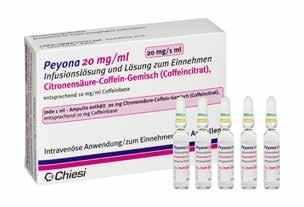 Bezeichnung Inhalt PZN Dosierung* Peyona 20 mg 10 Ampullen à 1 ml 06144958 Die empfohlene Initialdosis beträgt 20 mg/kg Körpergewicht.