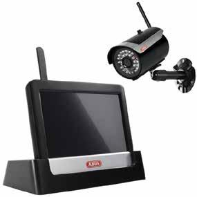 Heimvideoüberwachung Heimvideoüberwachung ABUS Heimvideo-Set 7 TVAC1600 ABUS Funk-Außenkamera TVAC14010A 910710010 schwarz 1 377,31 Artikel-Nr. Oberfläche VE / St.