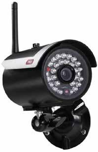 & Nacht ABUS Heimvideo-Set 7 TVAC14000A 910710078 schwarz 1 293,28 ABUS IR-Funk-Außenkamera 2,4 GHz für 7 Set TVAC16010A Artikel-Nr. Oberfläche VE / St.
