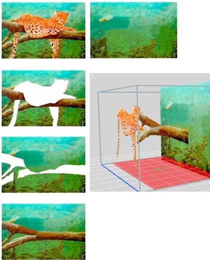 Bilder freistellen für 3D Lenticularprodukte Für eine 2D / 3D Konvertierung werden Photoshop Ebenen Daten benötigt.