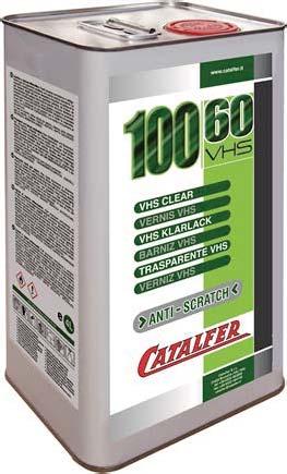 100-60 Anti-Scratch VHS Klarlack 2 : 1 Dieser 2K-VHS-Klarlack ist ein qualitativ hochwertiger Luft - und Wärme trocknender Klarlack mit sehr hohem Festkörpergehalt.