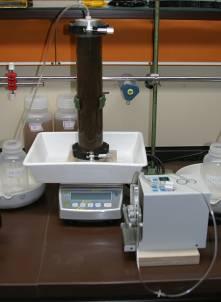 Mobilität und Rohwasserrelevanz Ermittlung der Bodengängigkeit ausgewählter Spurenstoffe und insbesondere deren Abbauprodukte an Boden- und Aquifersäulen im Labor.