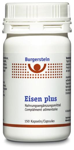 Dadurch verringert Burgerstein Eisen plus Müdigkeit und trägt zur normalen kognitiven Funktion bei Kindern und Erwachsenen bei. Burgerstein Eisen plus Der Kraftstoff für Ihre Blutbildung.