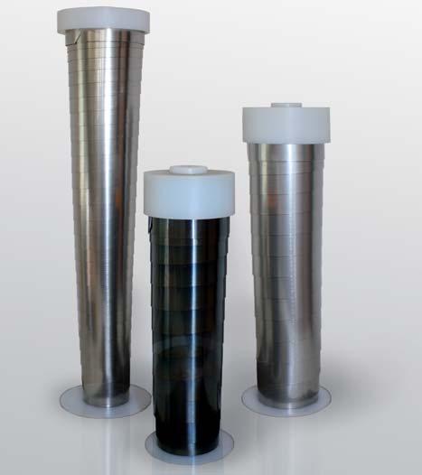 zertifiziert korrosionsvorbeugende Schutzverpackung Belastungstest der Spiralfeder Größen Die Spiralfedern sind in Abmessungen von 15 bis zu 160 mm Innendurchmesser als Standardversion verfügbar: