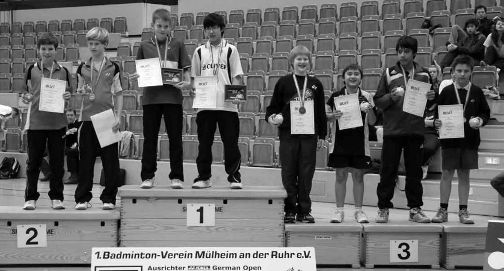 Westdeutsche Meisterschaften 2011 in Mülheim Die Westdeutschen Meisterschaften der Alterklassen U13 bis U19 am 15. und 16.