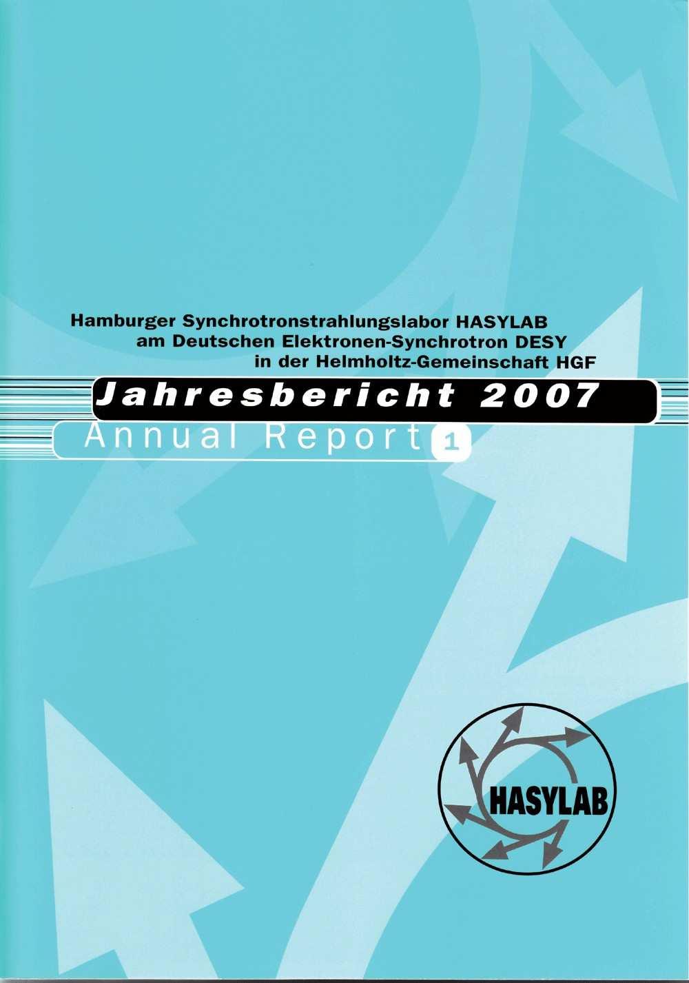 Forschung mit Photonen (a) Abbildung 7: Der traditionelle HASYLAB Jahresbericht (a), der im Jahr 2007 auf 2500 Seiten