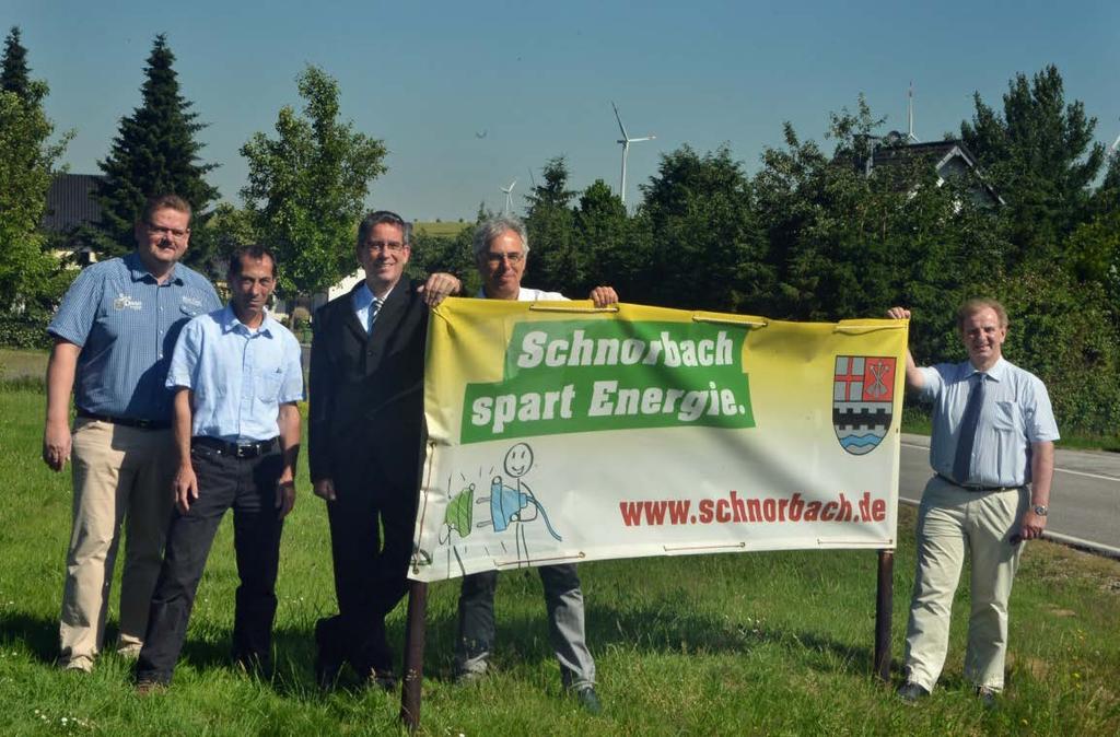 Handlungsfeld Energieeinsparung: Gemeinden erstellen Energiesparkonzept für ihre Bürger Schnorbacher Energiesparrichtlinie Start