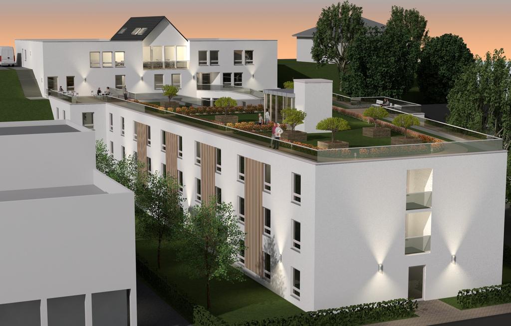 Zur Zeit im Bau Nidda Beundestraße - Neubau einer Senioreneinrichtung - Funktion: - Seniorenpflegeheim mit 90 Plätzen -