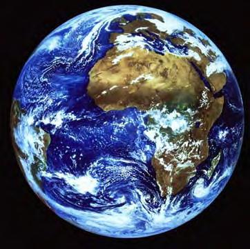 Der Blaue Planet 71 % der Erdoberfläche ist mit H 2 O bedeckt bei gleichmäßiger Verteilung