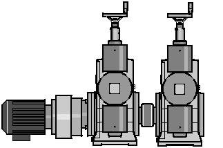 jeweiligen Anwendung anpassen. 2 Die Kolbendosierpumpe Makro/ 5 (M5ka) bildet mit den Makro/ 5-Hydraulik-Membran- und -Membrandosierpumpen eine Triebwerksfamilie mit Hublängen von 20 bzw. 50 mm.