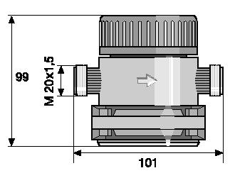 zulässiger Unterdruck 300 mbar absolut Dazu passend: Vakuum-Pumpe komplett Volumen Anschluss Dichtungs-Werkstoff L D Bestell-Nr.