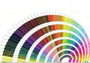 Farbenlehre In der grafischen Gestaltung gibt verschiedene Farbsysteme.