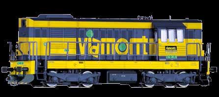 Ausländische Bahnverwaltungen Ep. V/VI Diesellokomotive Reihe 742 der Viamont a.s. Diesel locomotive class 742 of the Viamont a.s. 113 Art.