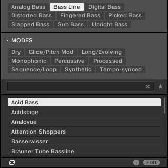 Eine Basslinie hinzufügen Ein Instrumenten-Plug-in für den Bass nutzen Klicken Sie in der Software den Autoload-Button links unten im Browser, um ihn zu aktivieren: Jedes Preset wird jetzt bei der