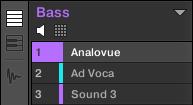 Effekte anwenden Effekte laden 2. Weil sie den Saturator auf einen Sound anwenden möchten, klicken Sie im Control-Bereich darunter auf den SOUND-Tab, um auf die Sound-Ebene zu gelangen. 3.