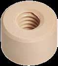 F Part No. Thread axial Effective supporting surfaces... d1 x P [mm 2 ] [N] Zylindrisch Cylindrical...SRI-01-1/4-16 1/4-16 0,625 0,50 111 444...SRI-01-3/8-20 3/8-20 0,875 0,75 266 1.064.