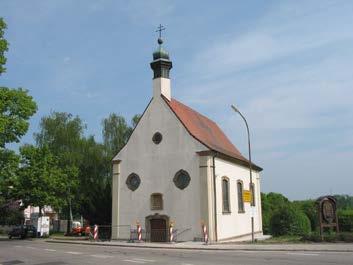 Heilbronner Straße 21 (Flstnr. 7) Kulturdenkmal gemäß 2 DSchG Kapelle St. Wolfgang 