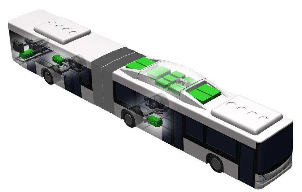 Eidgenössisches Departement für Umwelt, Verkehr, Energie und Kommunikation UVEK Bundesamt für Energie BFE GELENK-AUTOBUS HYBRID GELENK-AUTOBUS 18M MIT HYBRIDAN- TRIEB 2.