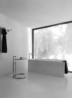G&M freestanding Oval Badewanne in Polimineral -Weiß glänzend aussen/weiß matt innen incl. Siphon und Ablaufgarnitur clic clac.