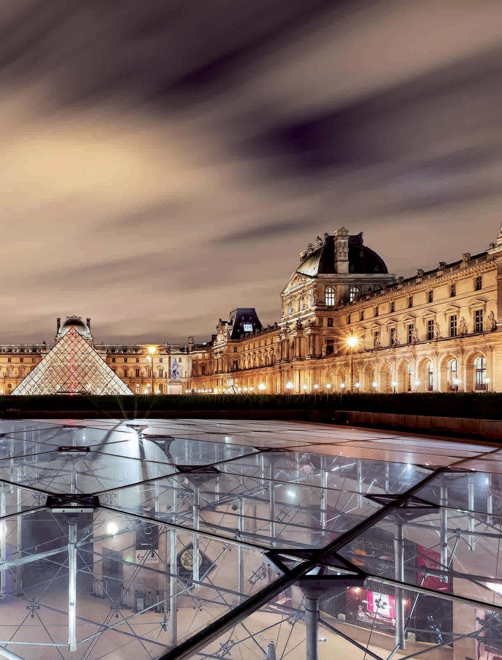 IMPRESSIONEN 12 13 Grande Nation Wenn man vom Leben wie Gott in Frankreich spricht, so stellt man sich unwillkürlich ein Leben zwischen Champs-Élysées und Louvre (hier mit der gläsernen Pyramide des