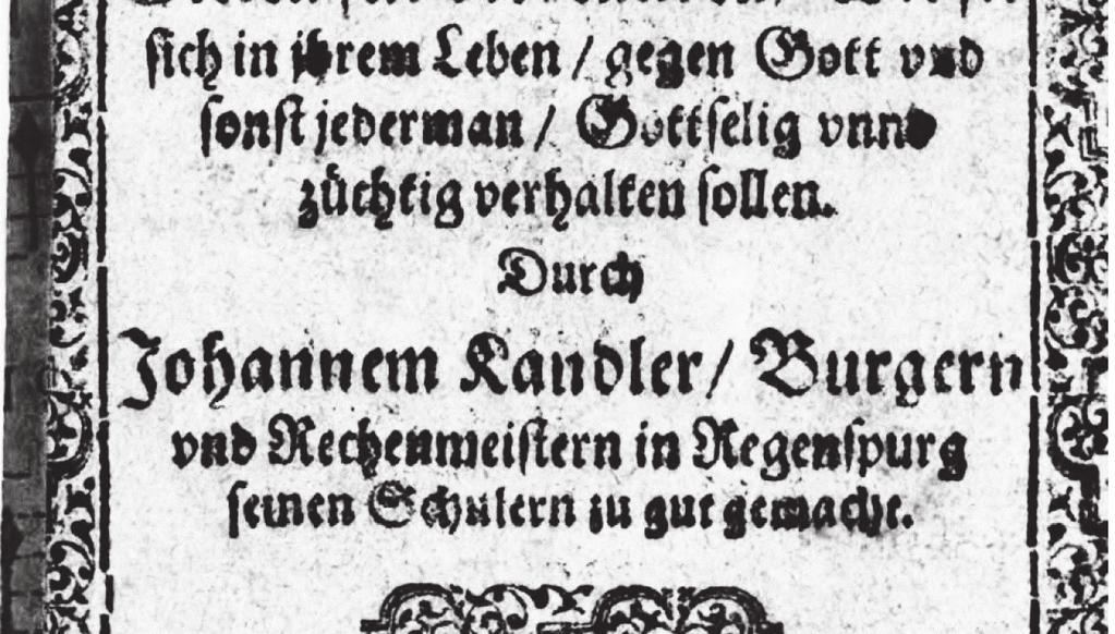 Barbara ( des Johan Kantlers schuelmeister Alhie Elige Hausfrau ) stirbt nach sieben Jahren und wird am 27.06.1594 am Friedhof Weih St. Peter bestattet.