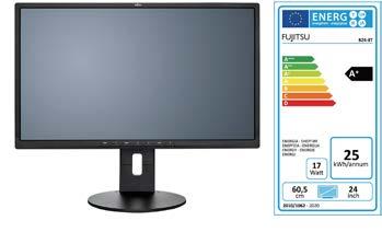 Datenblatt FUJITSU Display B24-8 TS Pro Datenblatt FUJITSU Display B24-8 TS Pro Advanced-Display: 60,5 cm (23,8 Zoll) Widescreen Die besten ergonomischen und energiesparenden Lösungen für