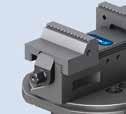 an adapter plate and a clever clamping mechanism, other clamping devices can be