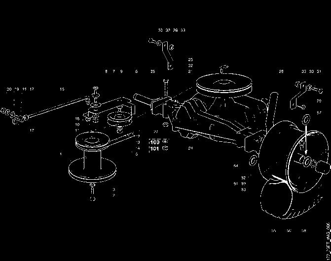 Illustration F Getriebe Gear box Transmission DE Getriebe Für Ersatzgetriebe,
