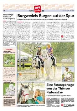 myheimat in den Heimatzeitungen Anzeiger Burgdorf