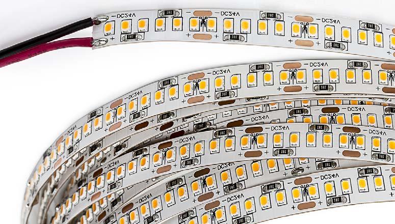 LED Bänder, einfarbig LED Bänder, einfarbig, 2-reihig LED Band L240, einfarbig, 2200K, 1650 lm/m 5.