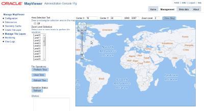 Visualisierung von Geodaten Oracle MapViewer,