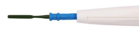 mit 3 Pin-Stecker für internationale Geräte single-use handpiece, with 2 buttons, teflon coated spatula electrode, ST-99-007 cable 5 m, with 3-pin-connector for international models Zubehör /