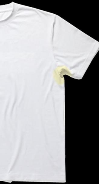 I get the same thing on the underarm of my white t-shirts. I just throw them out and buy new ones when they start yellowing. Master mind #3.