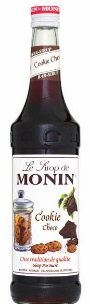 mix und 10 ml MONIN Sirup Vanille aufschlagen.