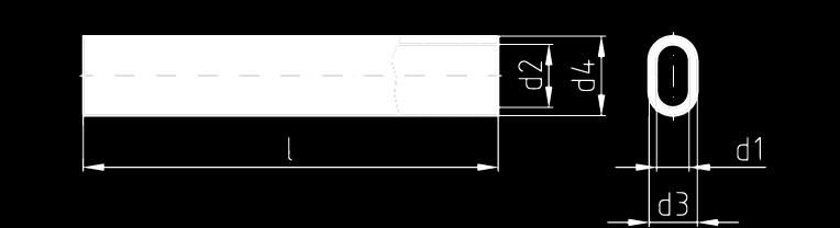 Rohrkabelschuhe und Verbinder - V10 V10 T-Verbinder, R-Serie Abmessungen in mm Anwendung: Für mehrdrähtige, feindrähtige, verdichtete mehr- und feindrähtige Leiter sowie für Massivleiter von 1-16 mm²