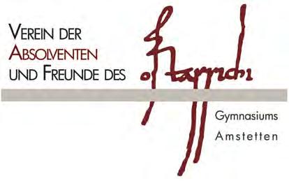 Ergeht an alle Mitglieder des Vereins der Absolventen und Freunde des Ostarrichi-Gymnasiums Amstetten sowie an alle interessierten Gäste Amstetten, am 07.09.