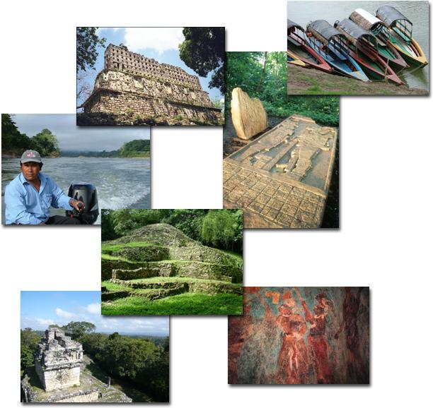 Station 3 Palenque Im Dschungel von Chiapas liegt eine der berühmtesten und schönsten Mayastädte. Die einstige Hauptstadt des Reiches Baak wurde von einem "k'uhul ajaw" (göttlichen König) regiert.