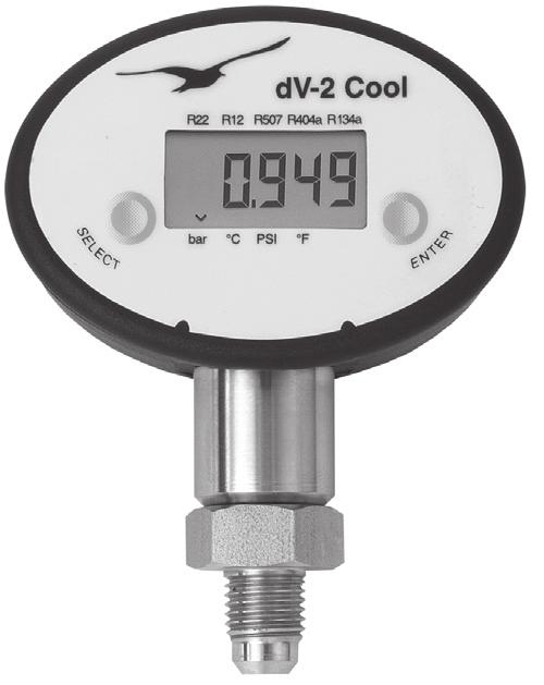 dv-2 Cool Aktueller Druck- oder Temperatur-Wert Current pressure or temperature value Valeur de pression ou de température