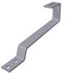 510 kg thickness 35x6 mm; Drilling long hole 9 mm, 2x9 mm for wood screws Roof hook plain tile 40x6 pure pcs 20 720-200-007 Stainless steel A2; 1.4301 Plain tile 0.