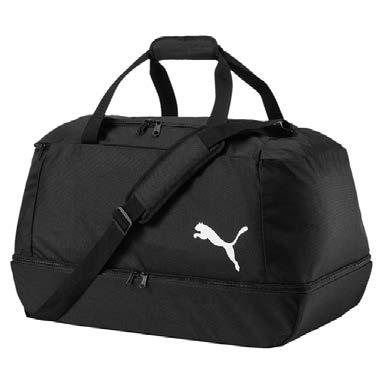 Abmessungen: 47 x 23 x 24 cm 074897 Puma Fußballtasche groß 01 puma black Zwei-Wege-U-Turn-Reißverschluss zum Hauptfach.