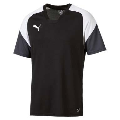 KOLLEKTION 655221 Puma Esito 4 Training Jersey 03 puma black-puma white-ebony 04 puma white-puma black-ebony Regular Fit. drycell. Material: 100% Polyester, Pique, 140g/m2, Bio-Based Wicking Finish.