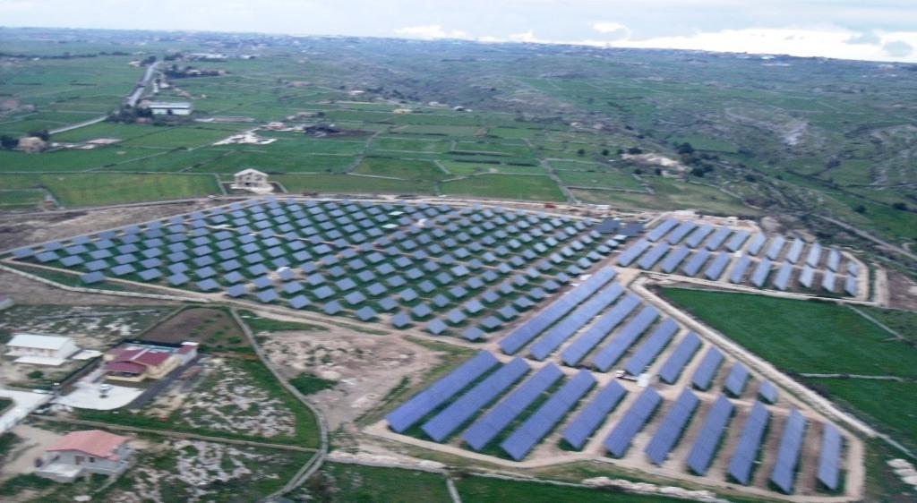 4 MW Solarkraftwerk Ragusa / Italien (SolEs 21)