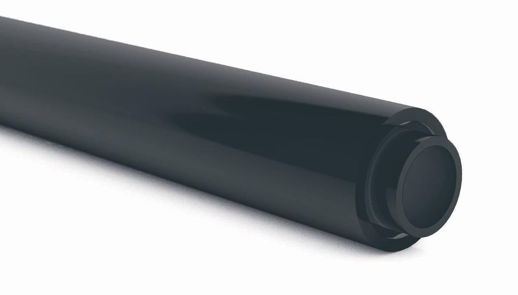 SIMODUAL² Rohrmodule (SDR 11/17) Werkstoff (Innen/Außen) Maße Einzelkomponenten nach DIN EN ISO 15494 Standardlänge 6 m Farbe : schwarz/schwarz Anmerkungen Kaskadenschweißung Innenrohr: Heizelement