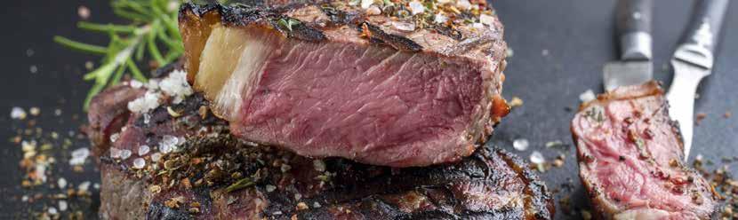 Durch den geringen Fettanteil ist der Geschmacksträger beim Bison das Fleisch selber und nicht das Fett.