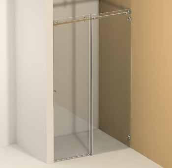 BZQ7 Kit Hip-zac per box doccia con 1 spalla in vetro da 1200 a 1800mm. Sezione quadra. Kit Hip-zac para box ducha: un lado en vidrio desde 1200 a 1800mm. Secciòn cuadra.