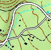 25) trail, traces_of_trail Die Strassenklassen main_road und secondary_road der geologischen Karte sehen nicht ganz gleich aus, wie in der topografischen