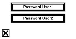Izvēln es nr. Displejs Apraksts Iestatāmie parametri vai funkcijas redzams var izmainīt lietotājam nr. 1 un * lietotājs nr. 1 un * Atvērš lietotājam nr. 2 un lietotājs nr.